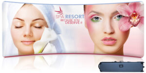 EZ TUBE 20FT CURVED FABRIC DISPLAY