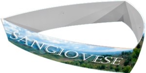 CURVED TRIANGLE HANGING SIGNS