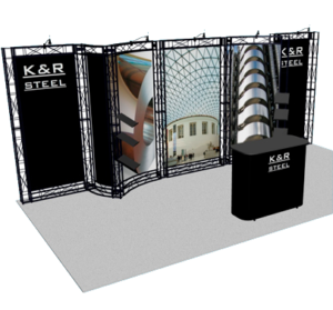 Sample Grand Teton Truss Display