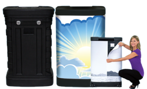 OCP2 PREMIUM WHEELED DISPLAY CASE