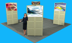 4′ TRIANGULAR SLATWALL COLUMNS