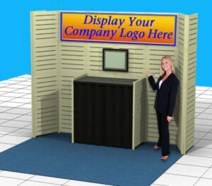 Sample 10x8 Slatwall Display