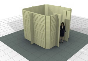 9X9 portable storage room